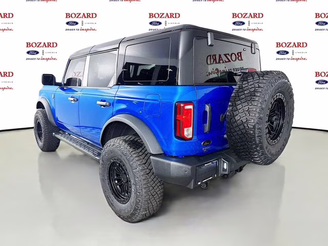 2025 Velocity Blue Metallic Ford Bronco Big Bend Bozard Built 4X4 SUV