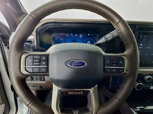 2026 Star White Metallic Tri-Coat Ford Super Duty F-350 SRW King Ranch 4X4 Truck