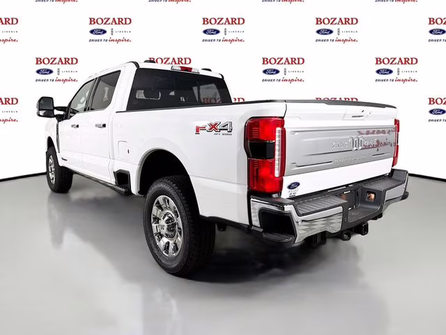 2026 Star White Metallic Tri-Coat Ford Super Duty F-350 SRW King Ranch 4X4 Truck