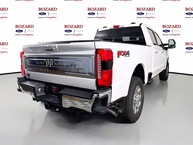 2026 Star White Metallic Tri-Coat Ford Super Duty F-350 SRW King Ranch 4X4 Truck