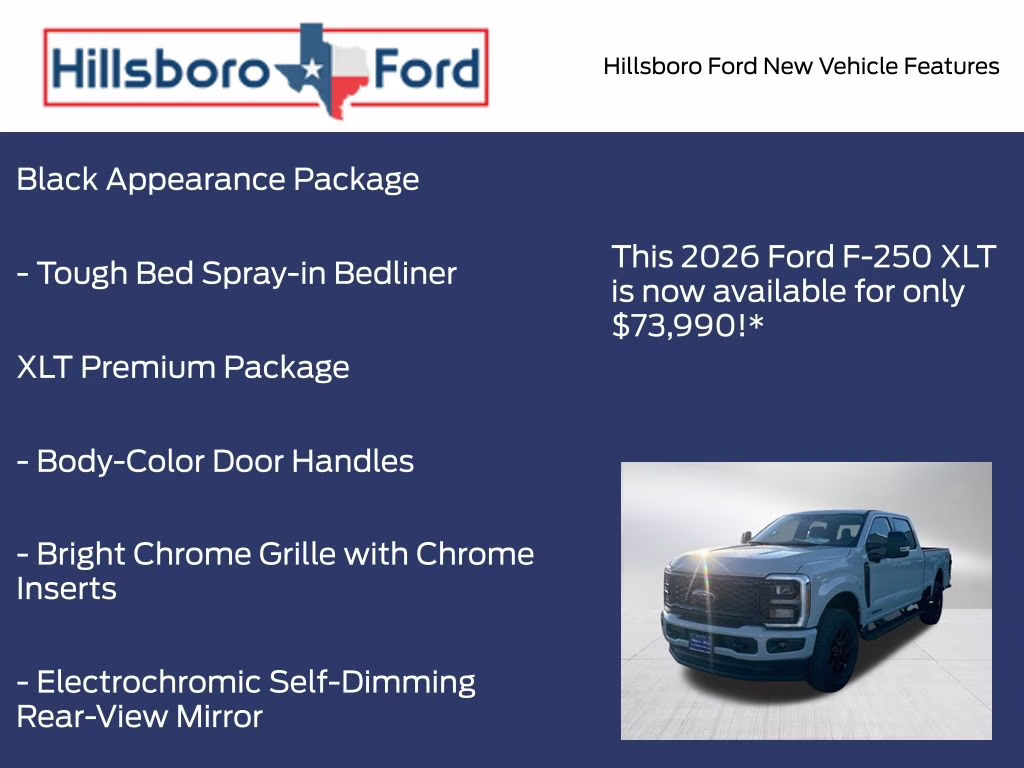2026 Avalanche Ford Super Duty F-250 SRW XLT 4X4 Truck