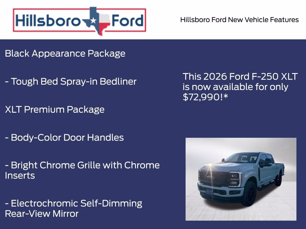 2026 Avalanche Ford Super Duty F-250 SRW XLT 4X4 Truck