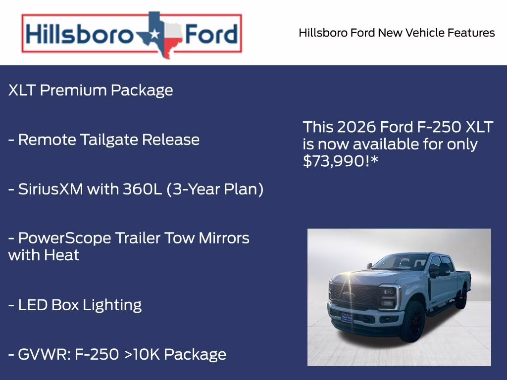2026 Avalanche Ford Super Duty F-250 SRW XLT 4X4 Truck