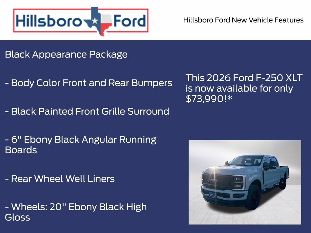 2026 Avalanche Ford Super Duty F-250 SRW XLT 4X4 Truck