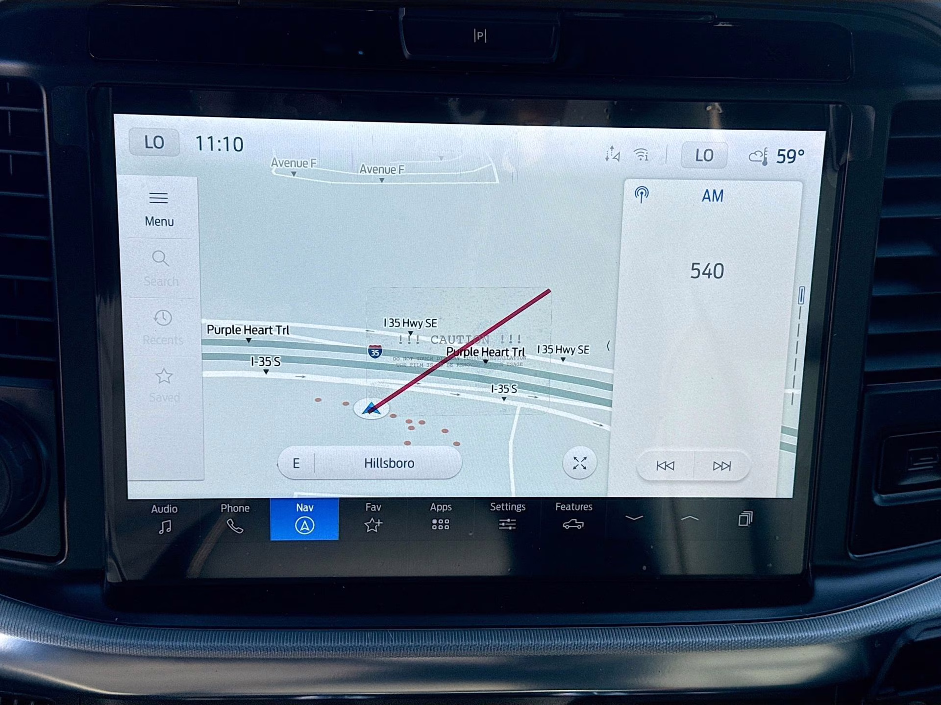 2025 Star White Metallic Tri-Coat Ford F-150 Lariat 4X4 Truck