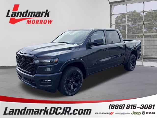2026 Forged Blue Metallic Ram 1500 Big Horn 4X4 Truck