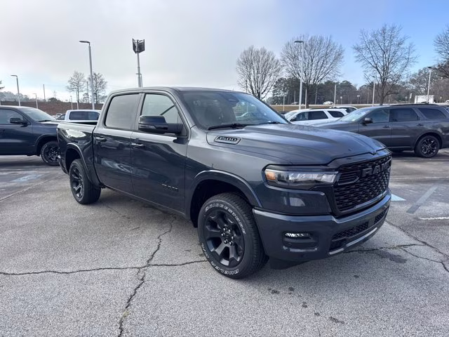 2026 Forged Blue Metallic Ram 1500 Big Horn 4X4 Truck