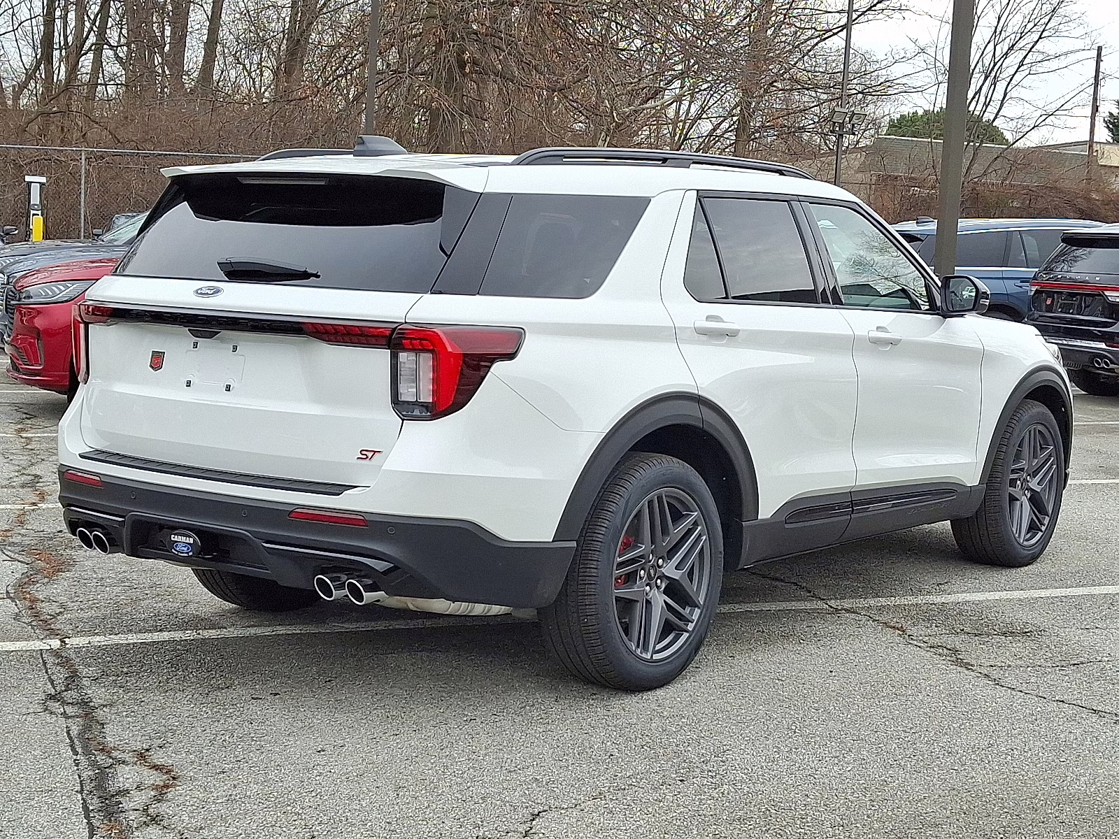 2026 Space White Metallic - A3 Ford Explorer ST 4X4
