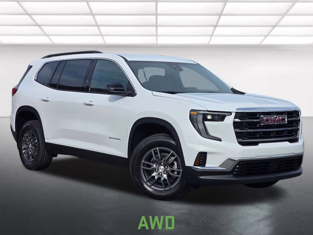 2026 Summit White GMC Acadia Elevation AWD SUV