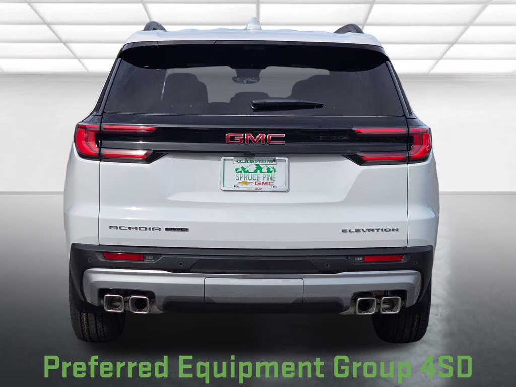 2026 Summit White GMC Acadia Elevation AWD SUV