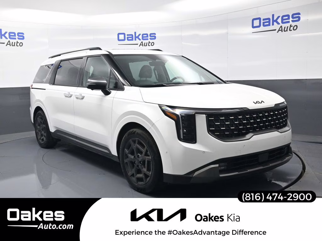 2025 Snow White Pearl Kia Carnival SX FWD Van