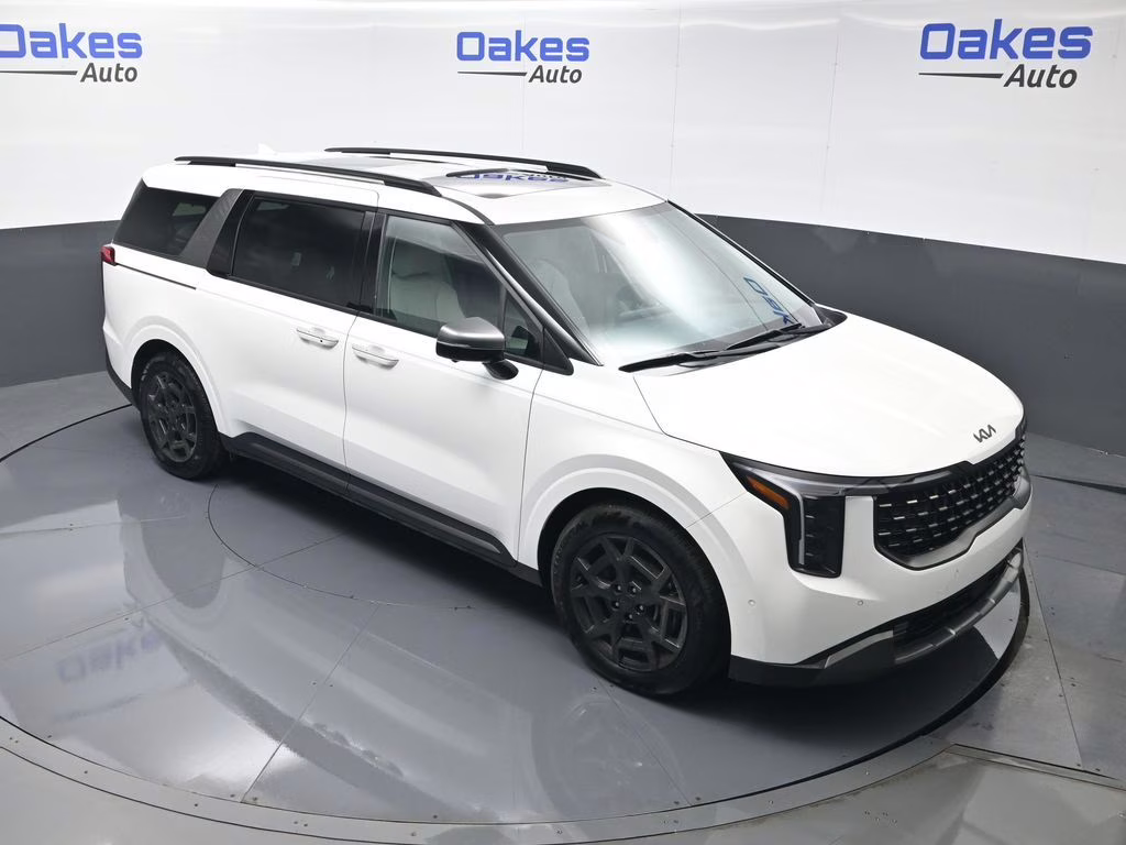 2025 Snow White Pearl Kia Carnival SX FWD Van