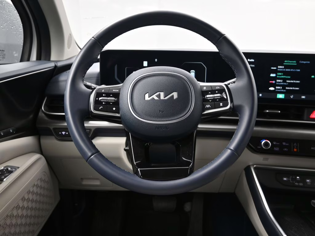 2025 Snow White Pearl Kia Carnival SX FWD Van