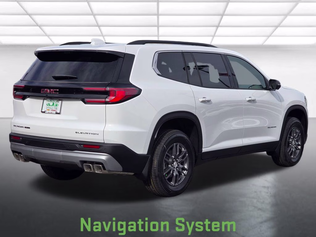 2026 Summit White GMC Acadia Elevation AWD SUV