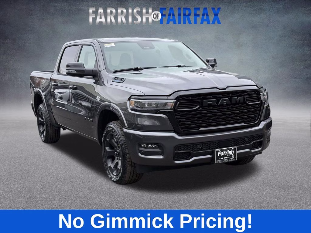 2026 Granite Crystal Metallic Clearcoat Ram 1500 Big Horn/Lone Star 4X4 Truck