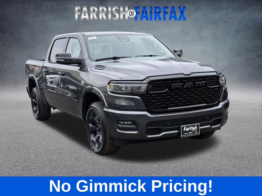 2026 Granite Crystal Metallic Clearcoat Ram 1500 Big Horn/Lone Star 4X4 Truck