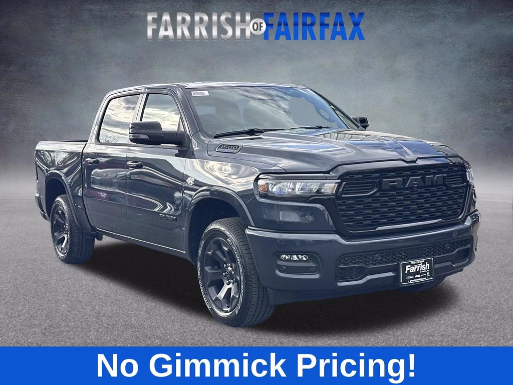 2026 Forged Blue Metallic Ram 1500 Big Horn/Lone Star 4X4 Truck