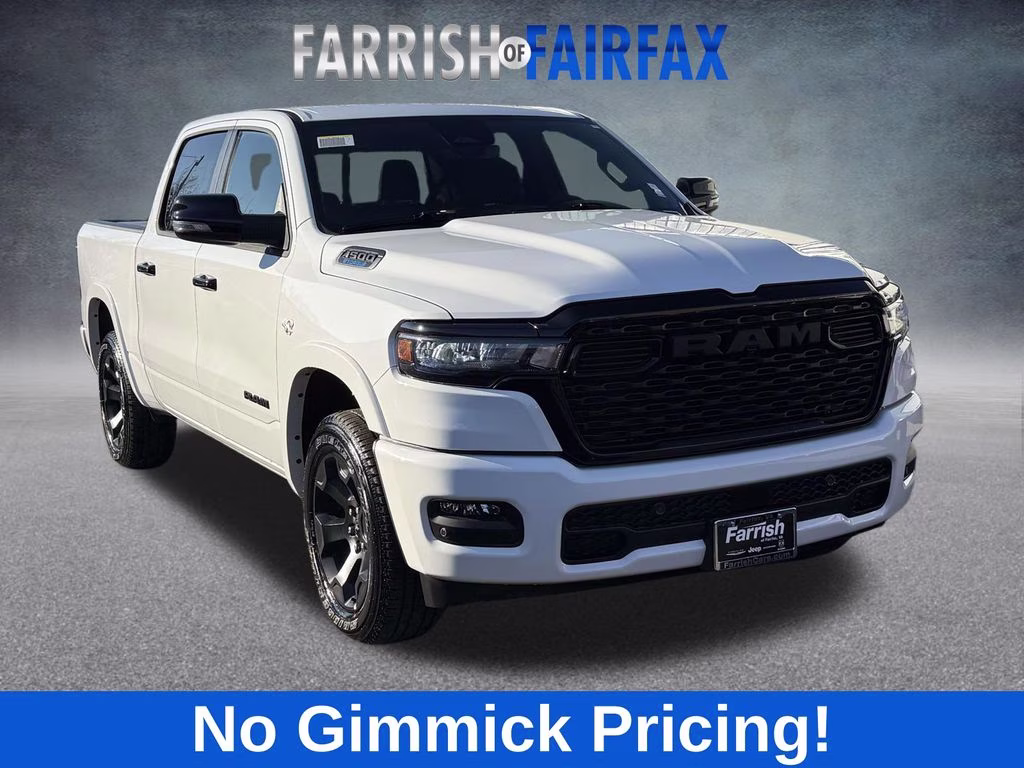 2026 Bright White Clearcoat Ram 1500 Big Horn/Lone Star 4X4 Truck