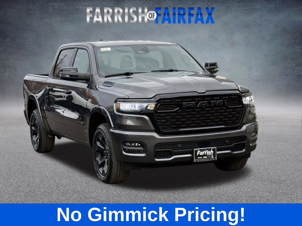 2026 Granite Crystal Metallic Clearcoat Ram 1500 Big Horn/Lone Star 4X4 Truck