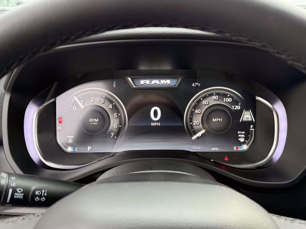 2026 Granite Crystal Metallic Clearcoat Ram 1500 Big Horn/Lone Star 4X4 Truck