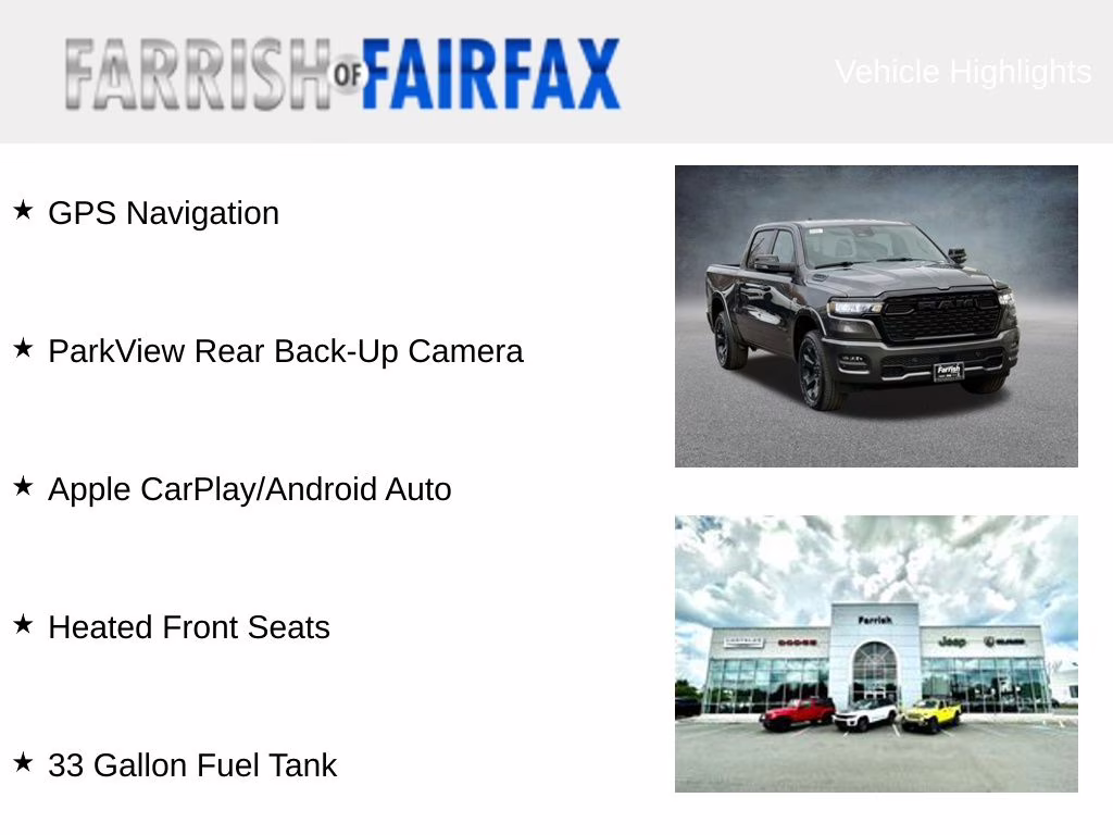 2026 Granite Crystal Metallic Clearcoat Ram 1500 Big Horn/Lone Star 4X4 Truck