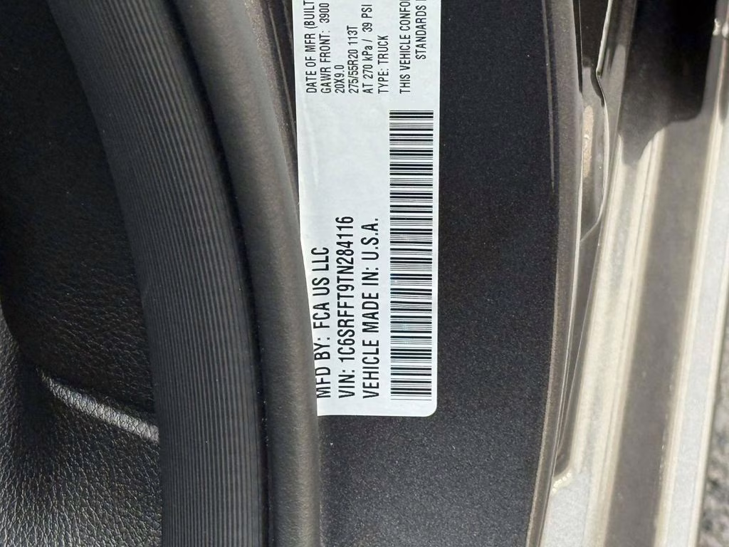 2026 Granite Crystal Metallic Clearcoat Ram 1500 Big Horn/Lone Star 4X4 Truck