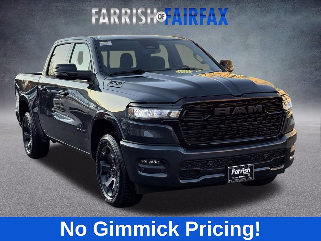 2026 Forged Blue Metallic Ram 1500 Big Horn/Lone Star 4X4 Truck
