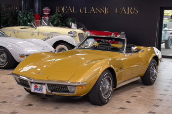 1971 War Bonnet Yellow Chevrolet Corvette - 2025 NCRS Top Flight, #s Match, Factory A/C Convertible
