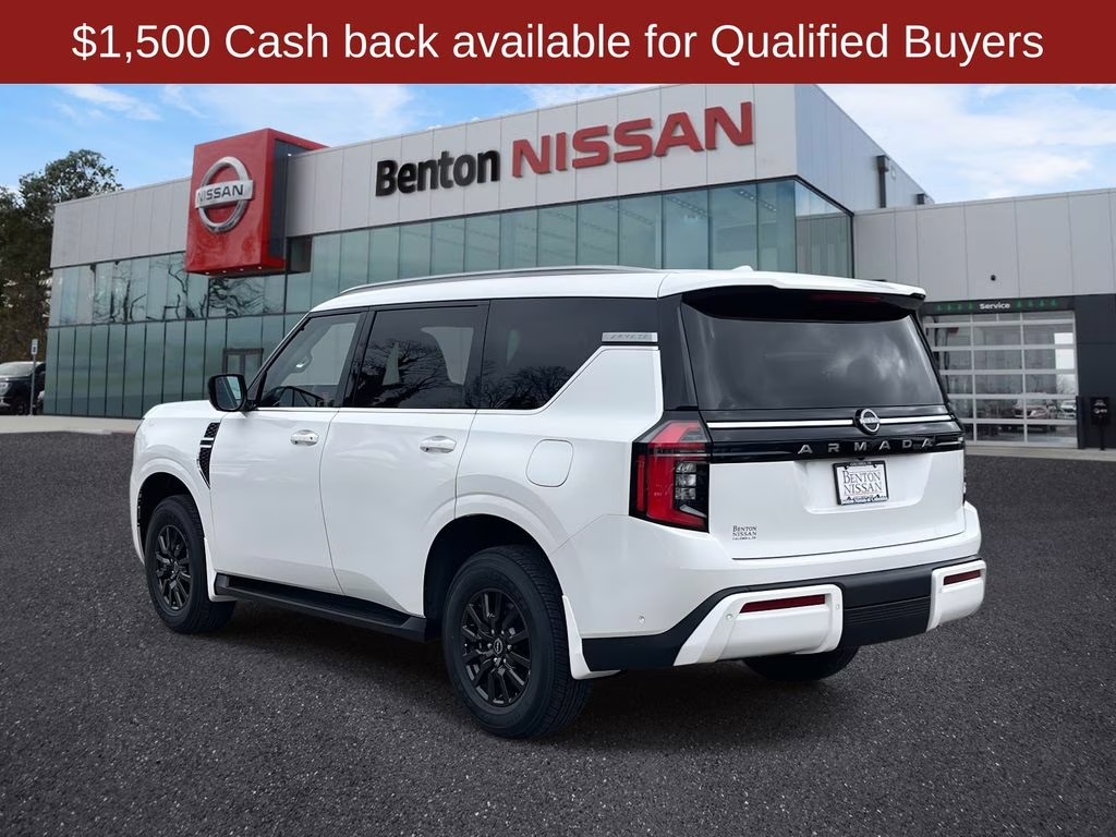 2026 Aspen White Tricoat Nissan Armada SV 4X4 SUV