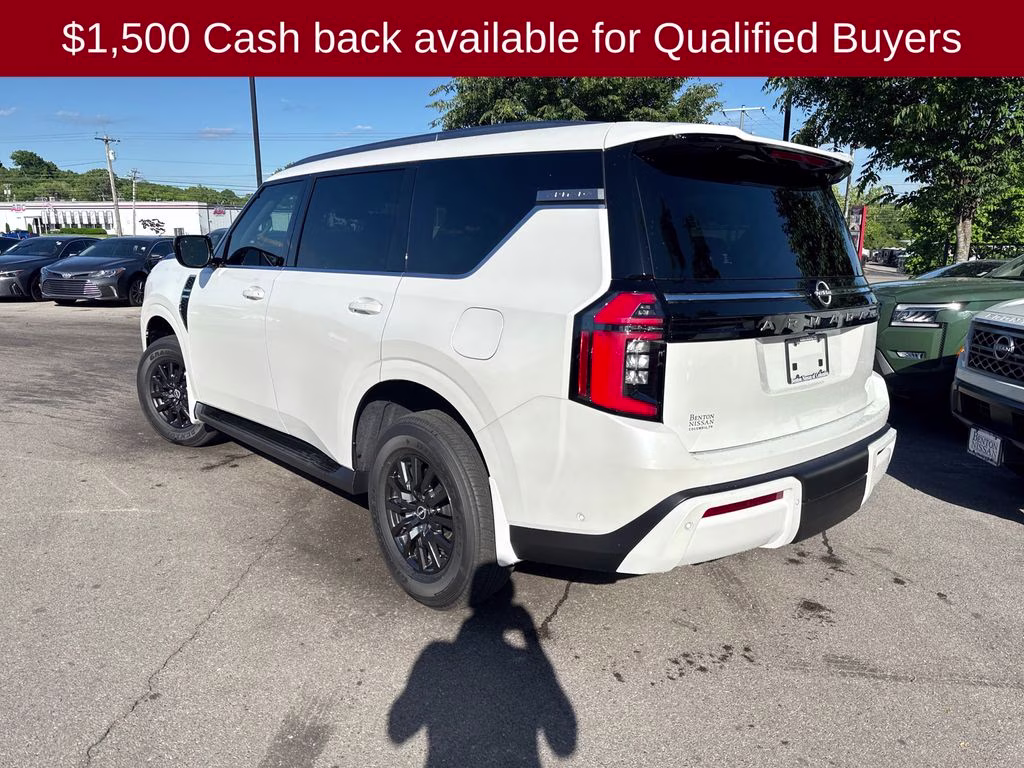 2026 Aspen White Tricoat Nissan Armada SV 4X4 SUV