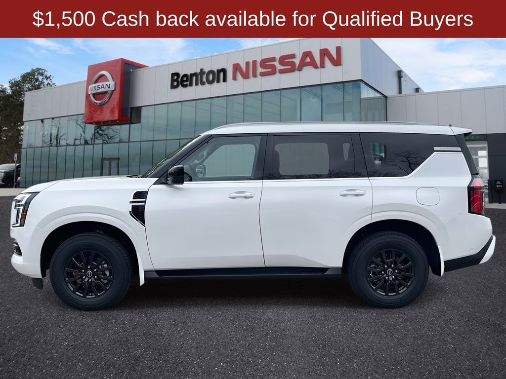 2026 Aspen White Tricoat Nissan Armada SV 4X4 SUV