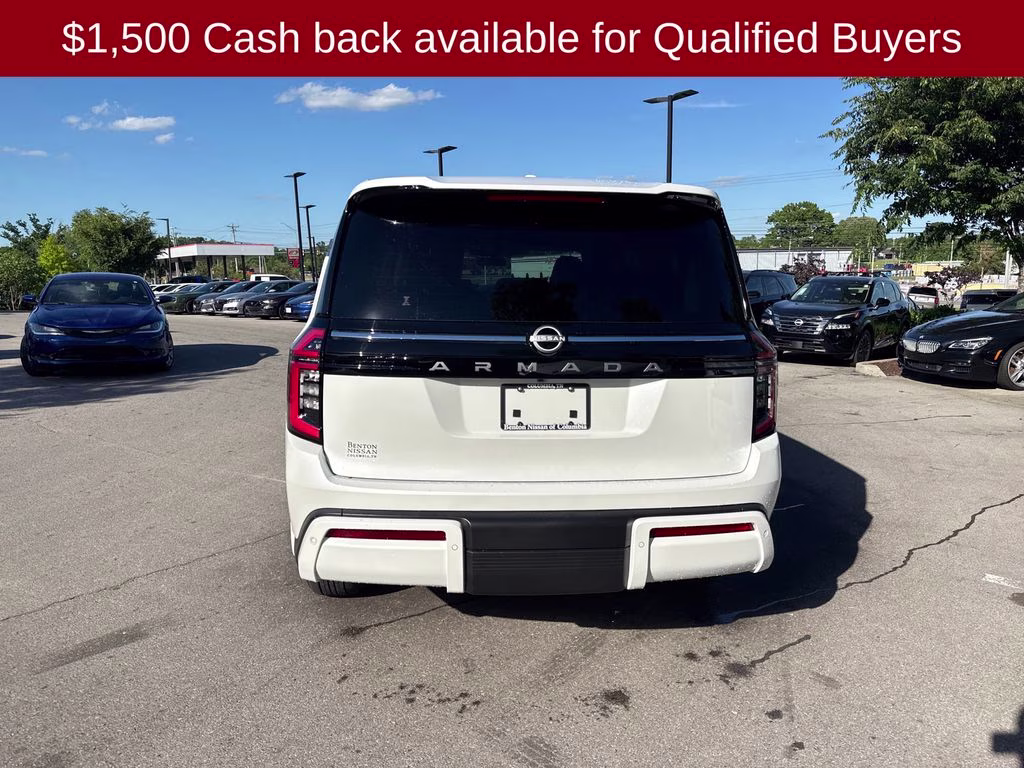 2026 Aspen White Tricoat Nissan Armada SV 4X4 SUV