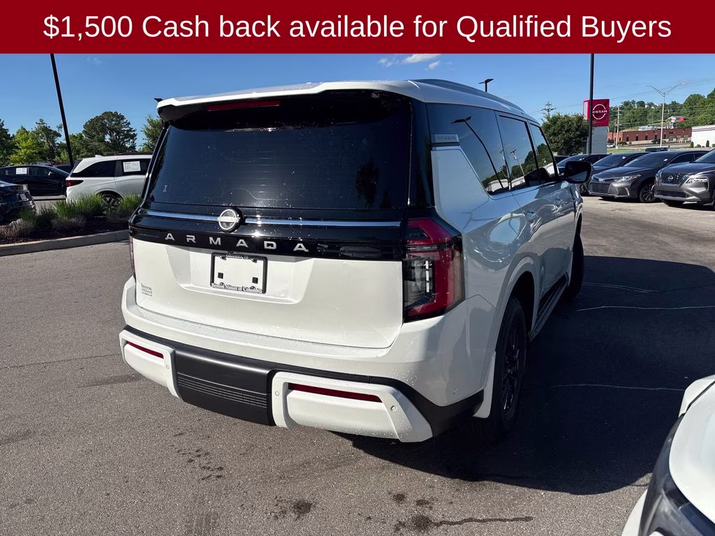 2026 Aspen White Tricoat Nissan Armada SV 4X4 SUV