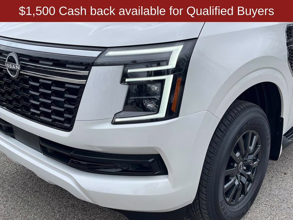 2026 Aspen White Tricoat Nissan Armada SV 4X4 SUV