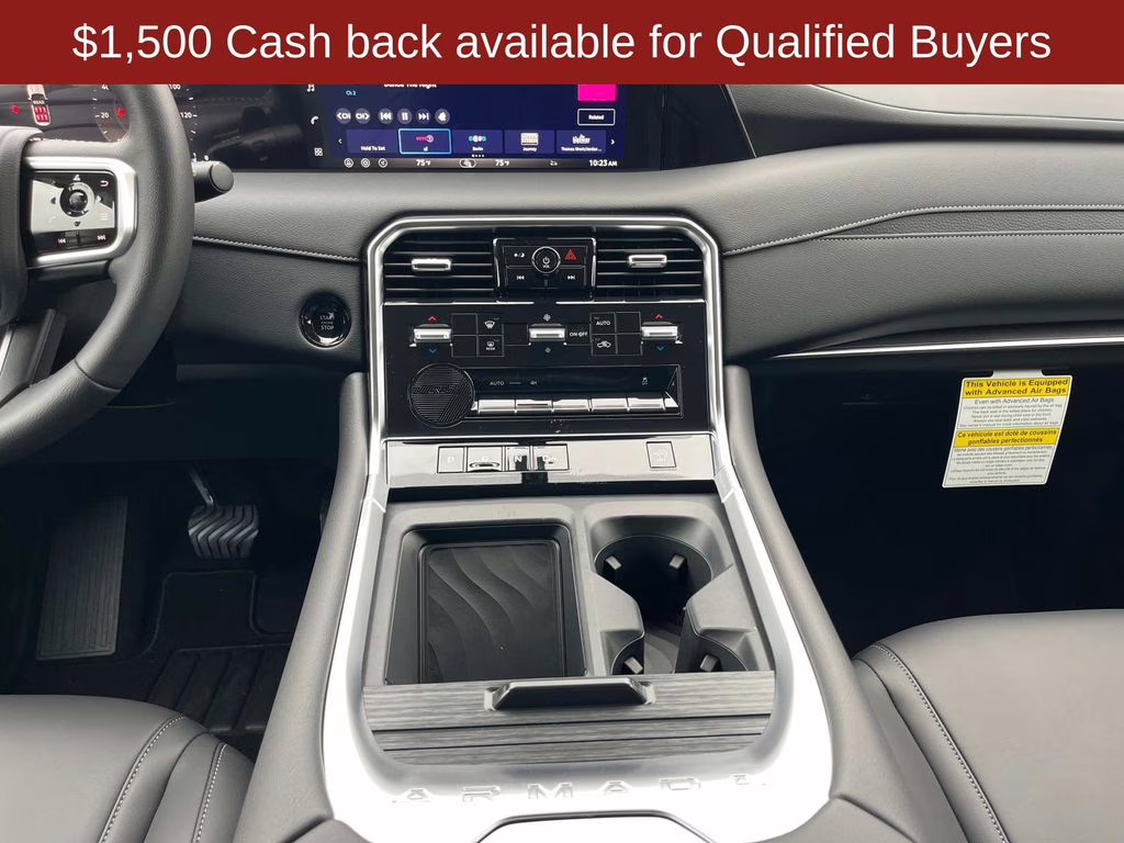 2026 Aspen White Tricoat Nissan Armada SV 4X4 SUV