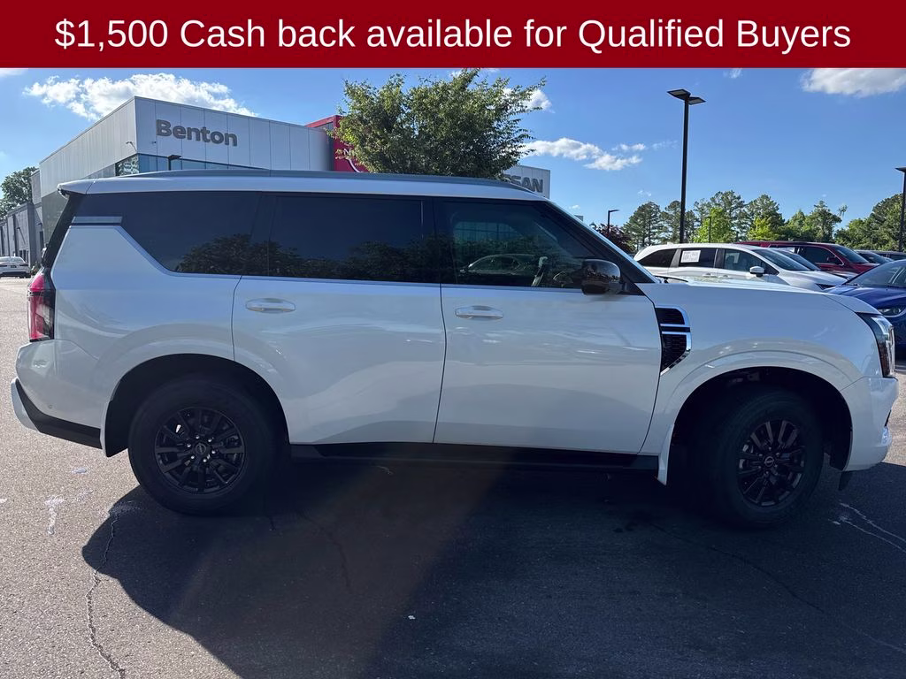 2026 Aspen White Tricoat Nissan Armada SV 4X4 SUV
