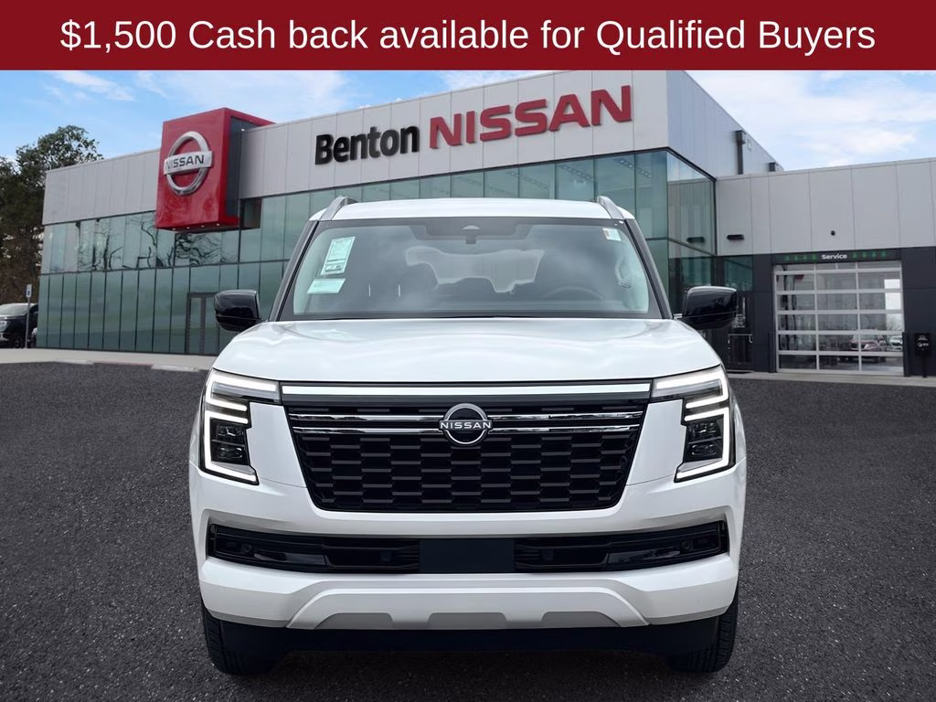 2026 Aspen White Tricoat Nissan Armada SV 4X4 SUV