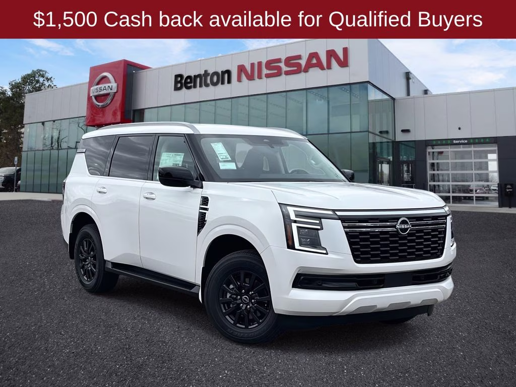 2026 Aspen White Tricoat Nissan Armada SV 4X4 SUV