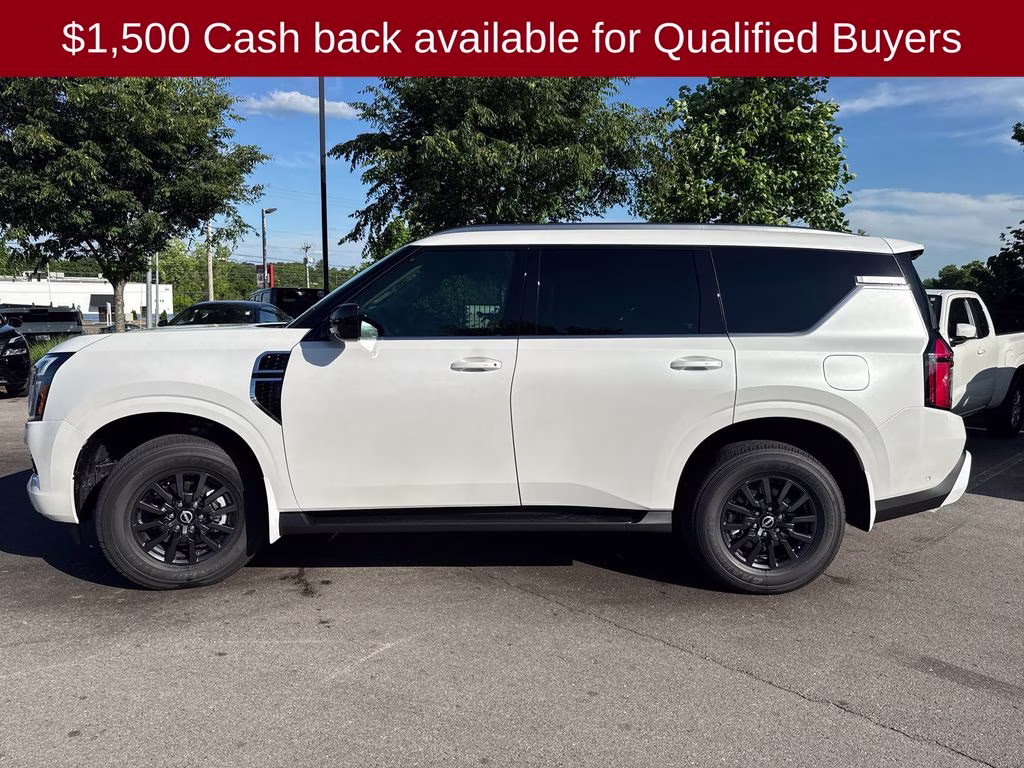 2026 Aspen White Tricoat Nissan Armada SV 4X4 SUV