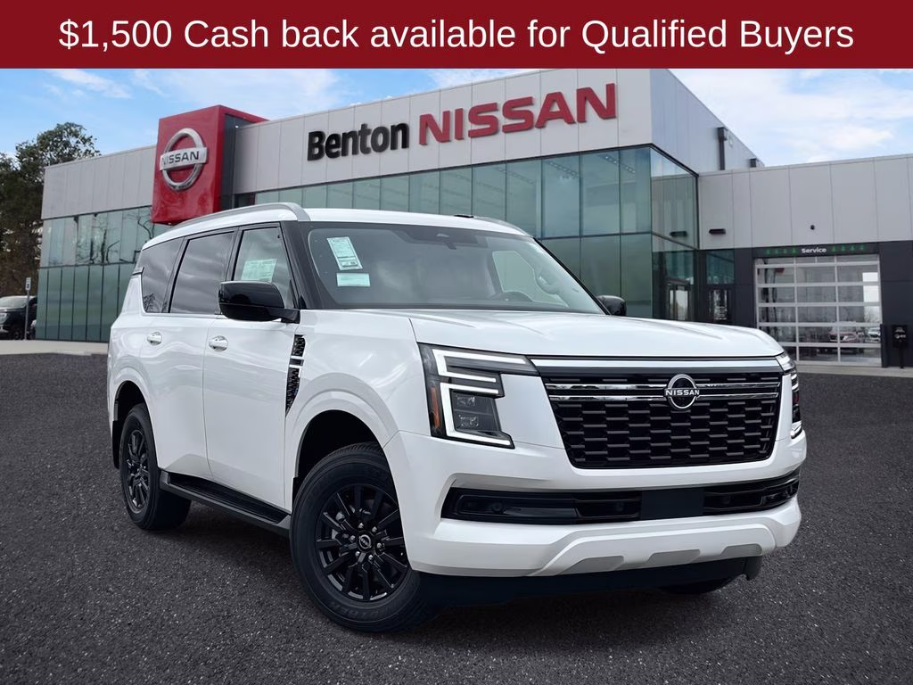 2026 Aspen White Tricoat Nissan Armada SV 4X4 SUV
