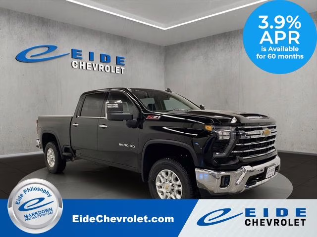 2026 Black Chevrolet Silverado 2500HD LTZ 4X4 Truck