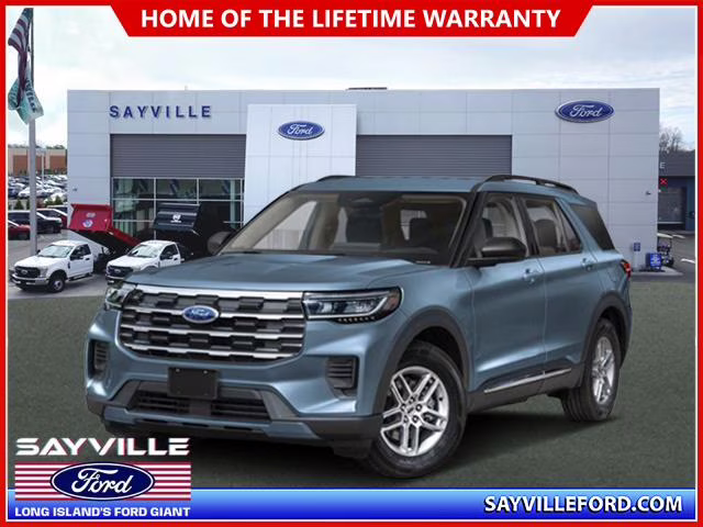 2026 Vapor Blue Metallic Ford Explorer Active w/100A Pkg 4WD 4X4 SUV