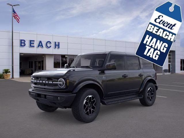 2026 Shadow Black Ford Bronco Outer Banks 4X4 SUV