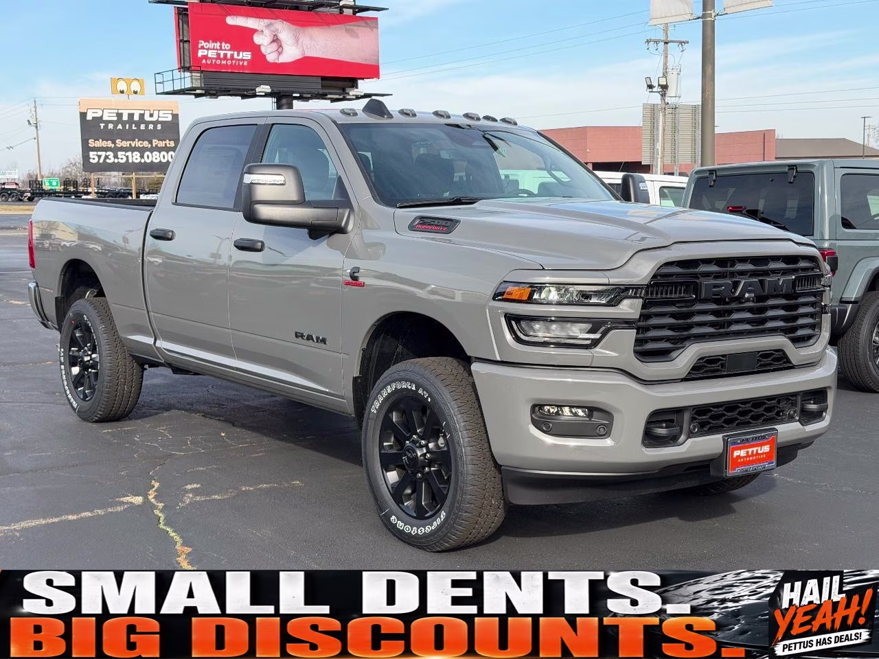 2026 Ceramic Gray Clearcoat Ram 2500 Big Horn 4X4 Truck