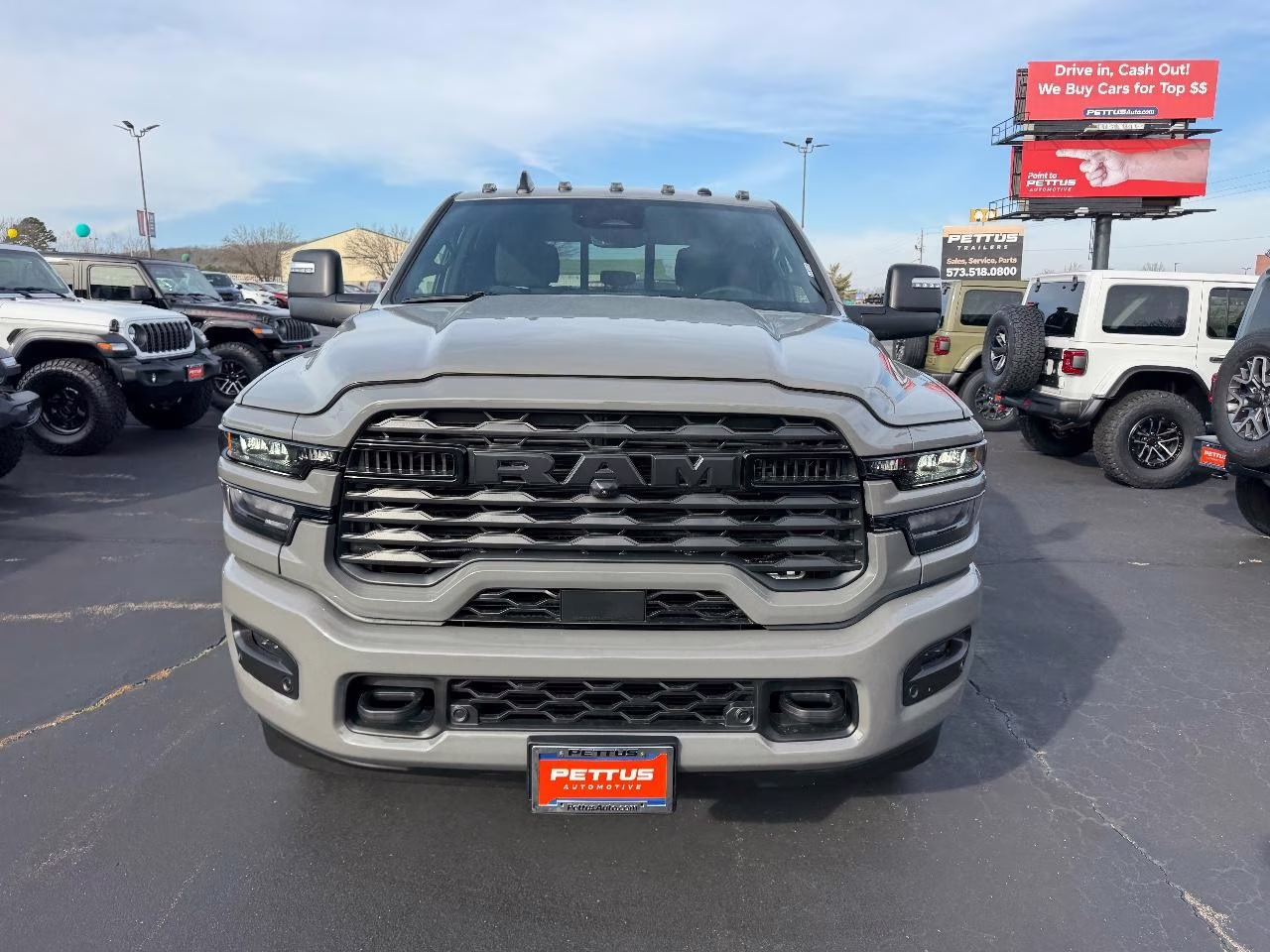 2026 Ceramic Gray Clearcoat Ram 2500 Big Horn 4X4 Truck