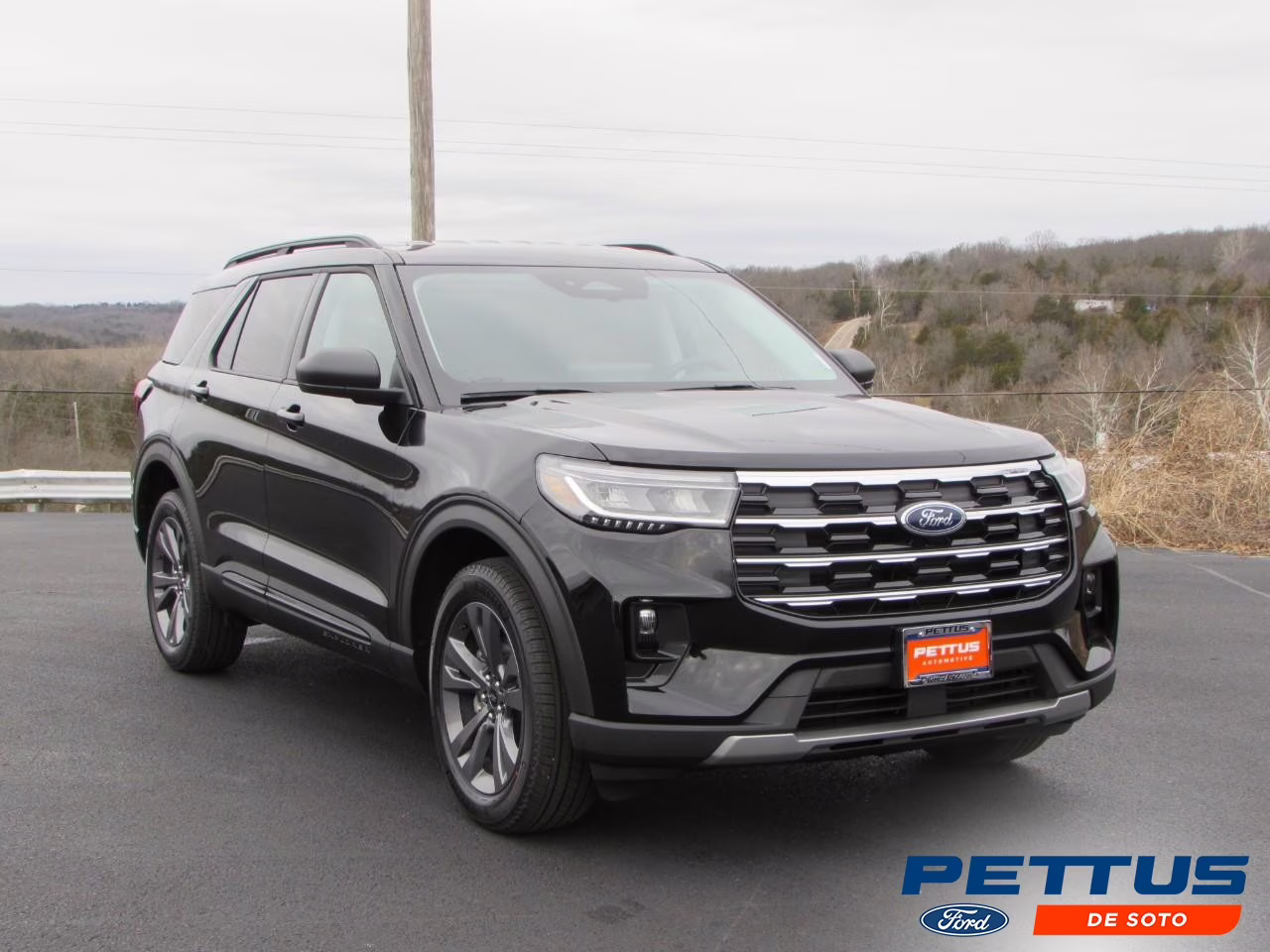 2026 Agate Black Metallic Ford Explorer Active 4X4 SUV