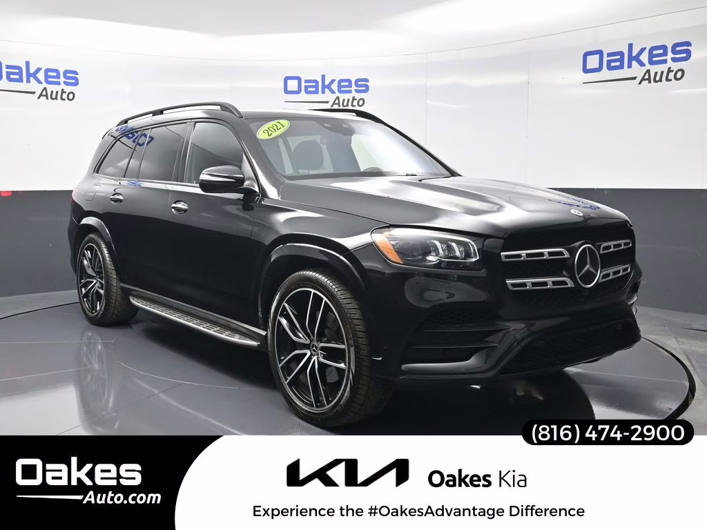 2021 Obsidian Black Metallic Mercedes-Benz GLS GLS 580 AWD SUV