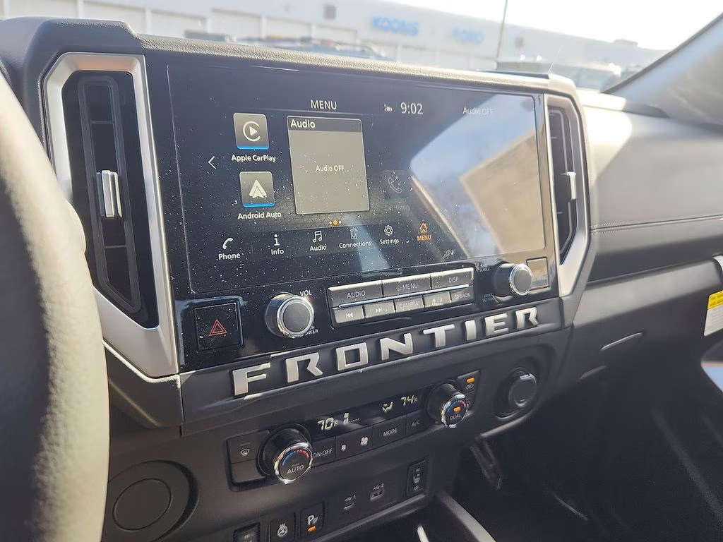 2026 Glacier White Nissan Frontier SV RWD Truck