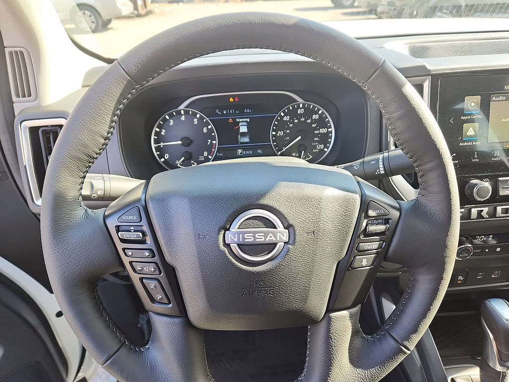 2026 Glacier White Nissan Frontier SV RWD Truck