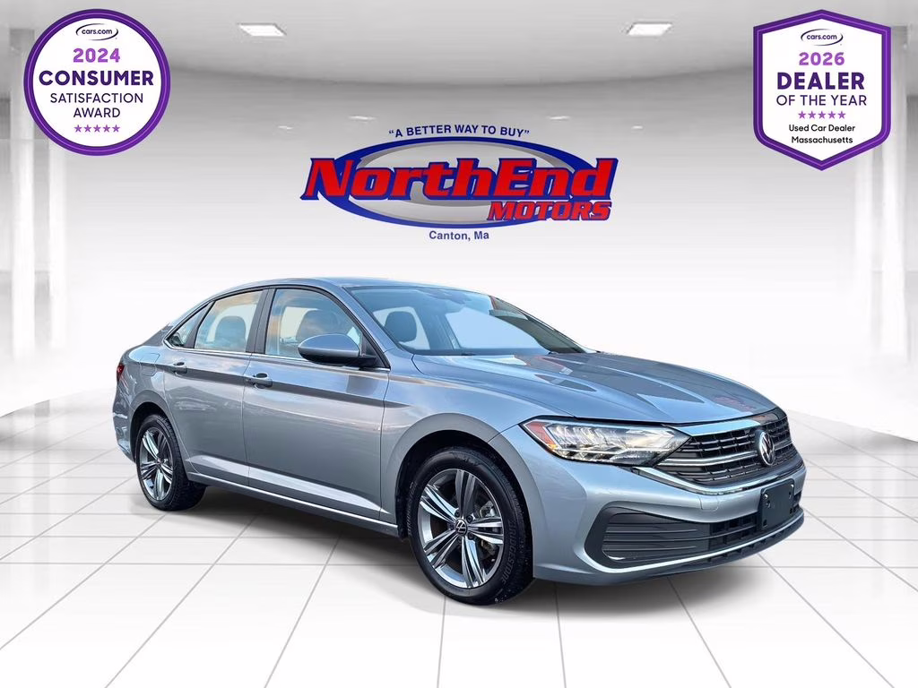 2024 Silver Volkswagen Jetta 1.5T SE FWD Sedan